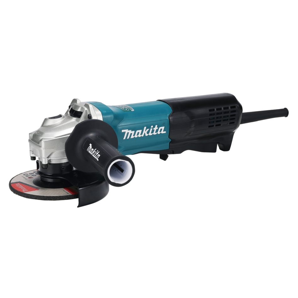 Makita GA5095X01 230V Meuleuse d'angle 125 mm 1900 watts avec interrupteur de sécurité