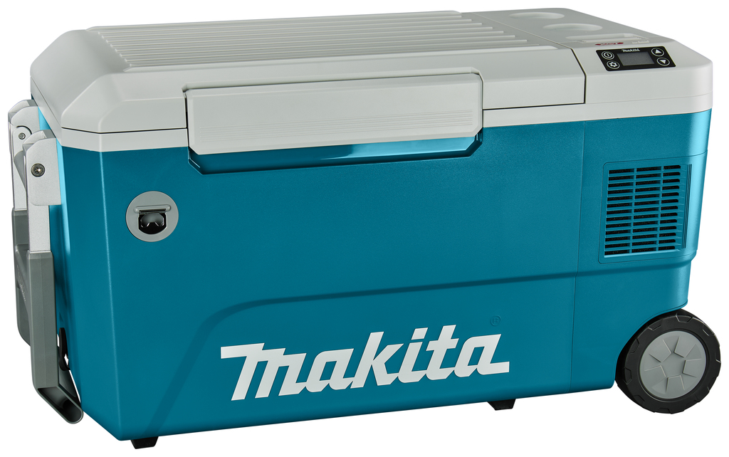 Makita CW002GZ01 18V/40V230V Boîte de congélation/refroidissement avec fonction de chauffage 50L sans batteries et chargeur