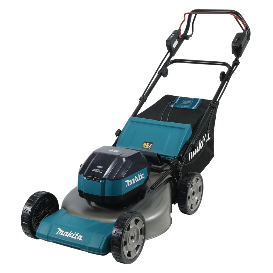 Makita LM004JB101 Tondeuse Accu 53 cm automotrice 64 Volt 10.0Ah Li-Ion
