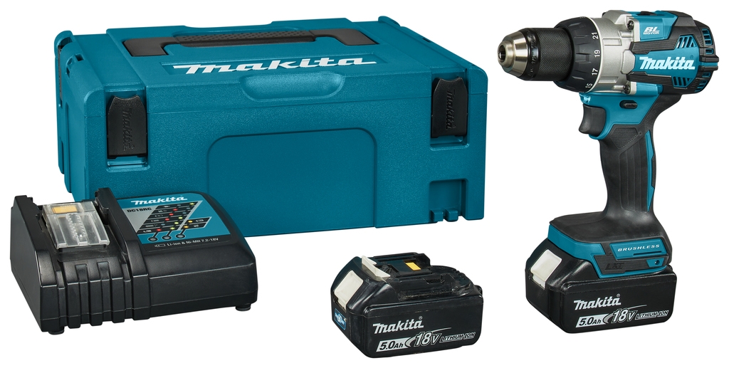 Makita DDF489RTJ perceuse/visseuse sans fil 18V 5.0Ah Li-Ion en Mbox