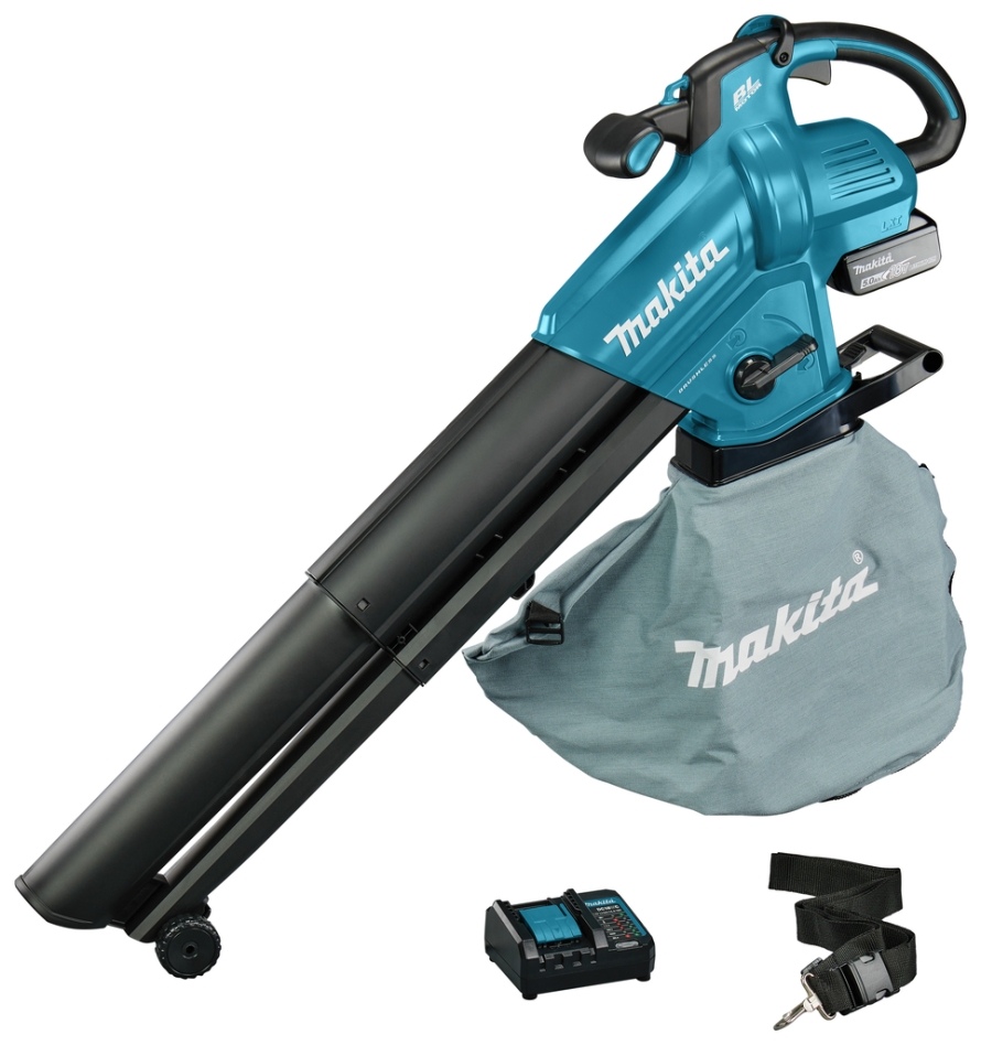 Makita DUB187T001 Souffleuse/aspiration 18 Volt 5.0Ah Li-Ion