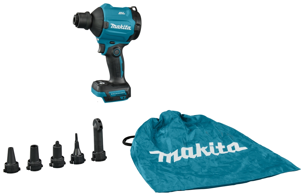 Makita DAS180Z Machine de soufflage et d'aspiration 18V Max sans batteries ni chargeur
