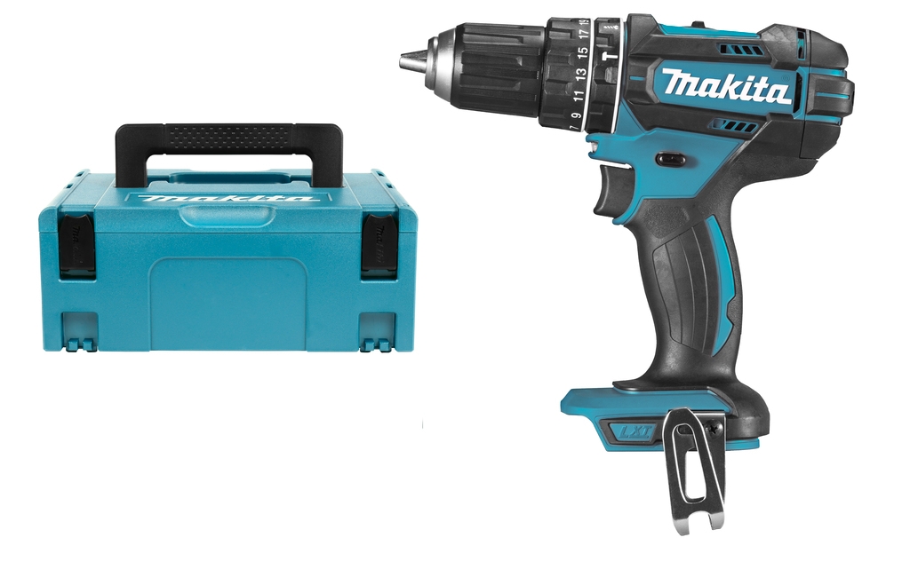 Makita DHP482ZJ Perceuse visseuse à percussion 18V Li-Ion Ø 13 mm (Produit seul)