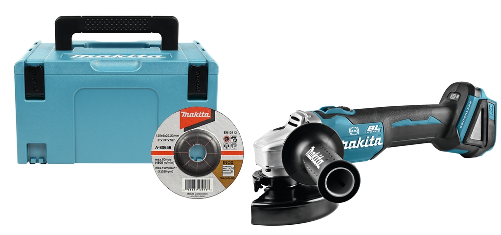 Makita DGA506ZJ Meuleuse Ø 125 mm 18V Li-Ion (Produit seul)