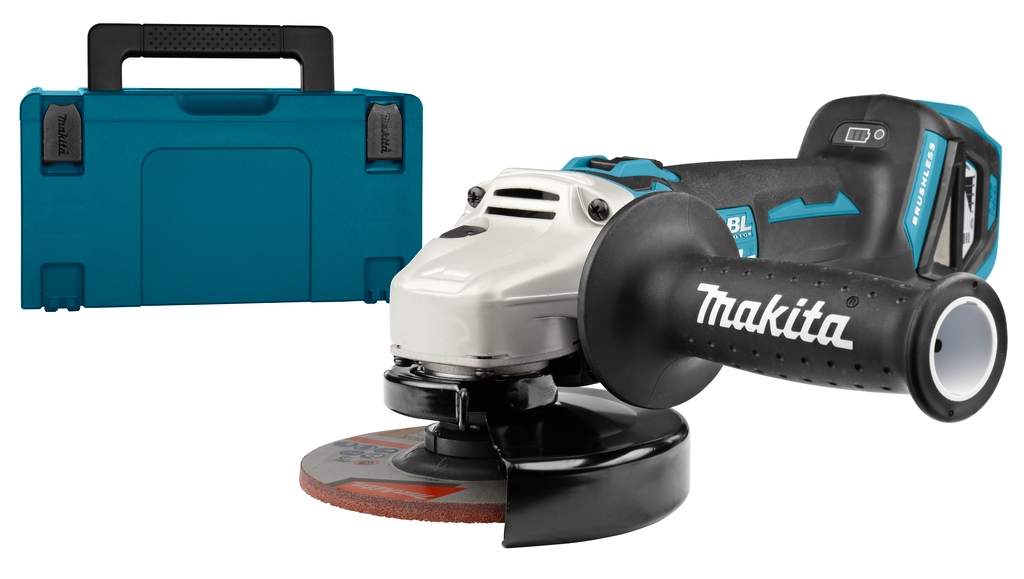 Makita DGA511ZJ 18V Meuleuse d''angle 125 mm sans batteries et chargeur en MBox