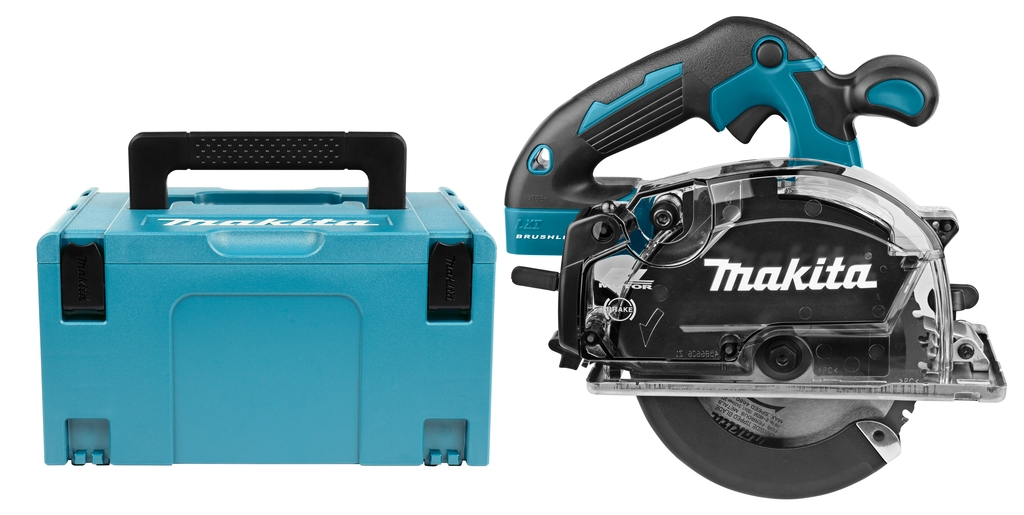 Makita DCS553ZJ Scie circulaire métal 150 mm 18V excluant batteries et chargeur