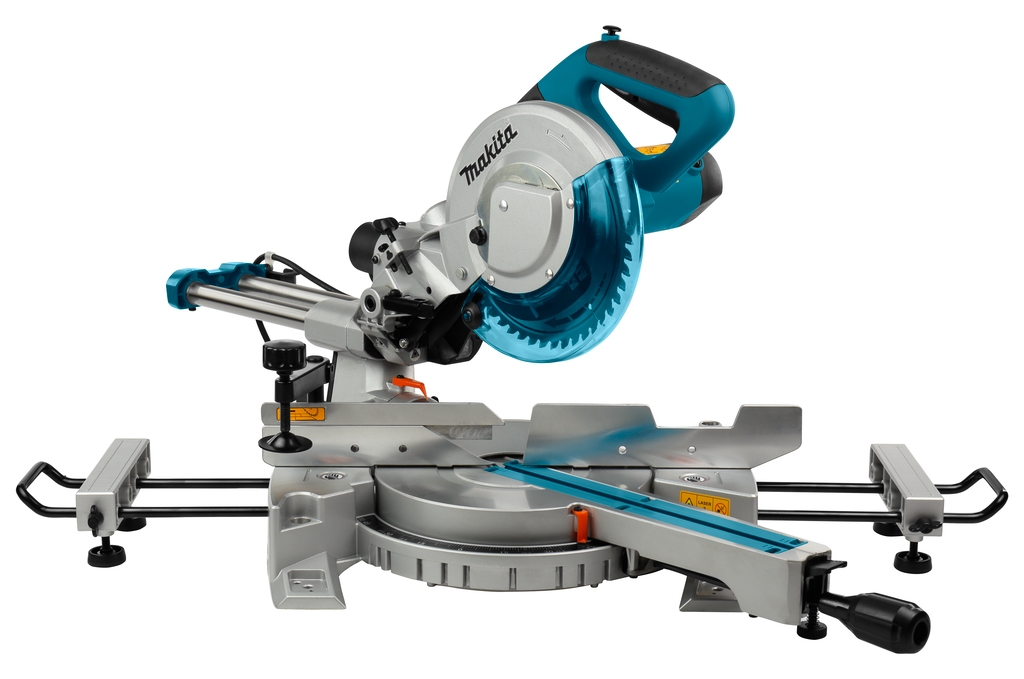Makita LS0815FLN Scie à onglets télescopique 216 mm 1400 Watt