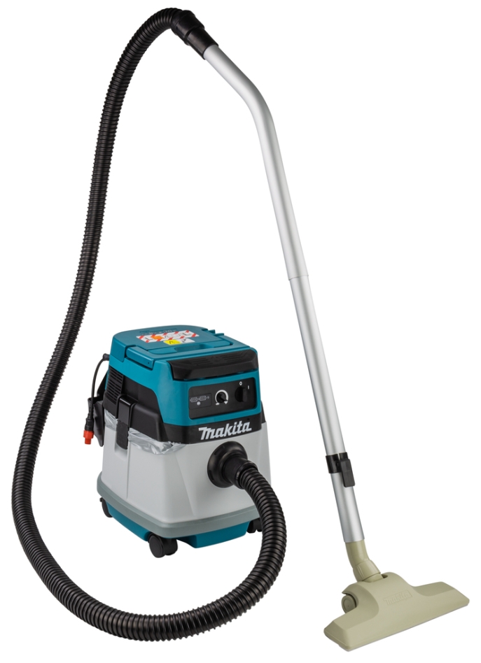 Makita DVC150LZ Aspirateur hybride 230V/2x18V excl. batteries et chargeur pour le marché du nettoyage