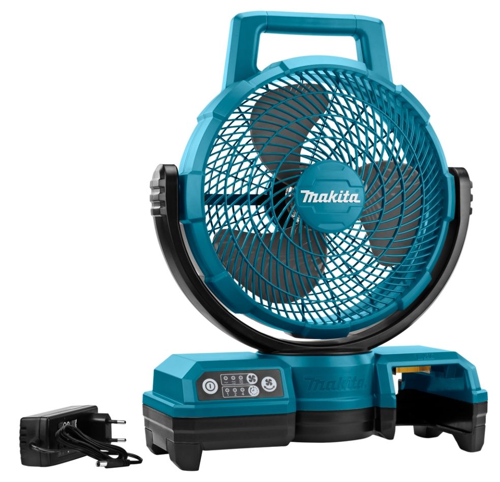 Makita DCF203Z Ventilateur 14.4-18 Volt avec fonction rotation sans piles ni chargeur