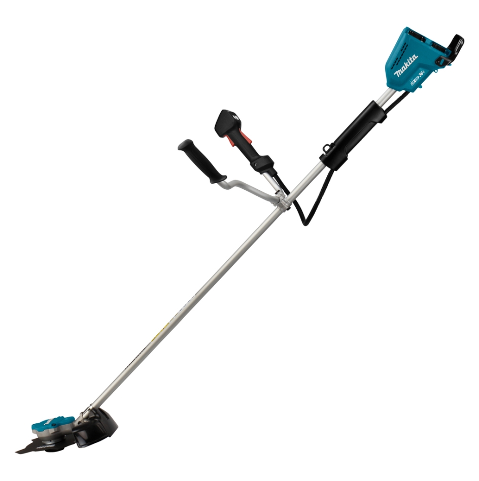Makita DUR368AZ Battery Trimmer U-Grip 2 x 18 Volt excl. batteries et chargeur