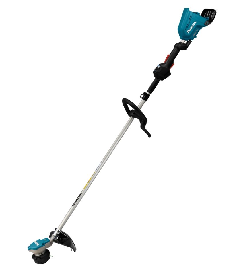 Makita DUR368LZ Débroussailleuse sans fil à poignée en D 2 x 18 volts, batteries et chargeur non compris
