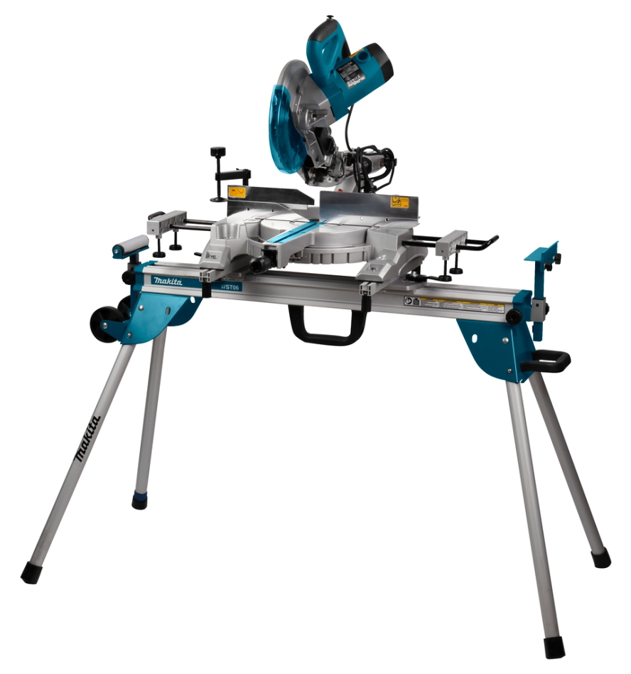 Makita LS1018LNX4 Tronçonneuse 1430W 260 mm + DEBWST06 Châssis