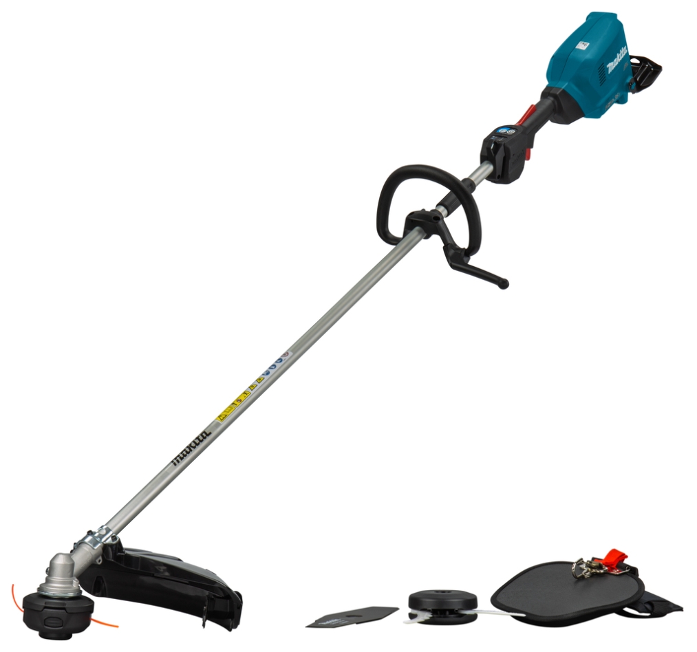 Makita DUR369LZ Débroussailleuse sans fil à manche en D 2 x 18 volts sans batteries ni chargeur