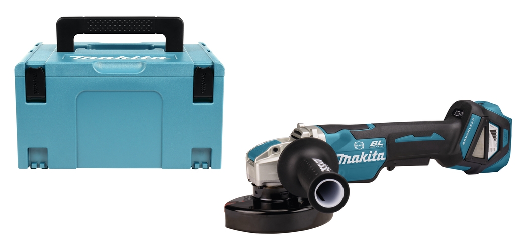 Makita DGA519ZJ Meuleuse d''angle X-Lock 18V sans piles ni chargeur 125mm