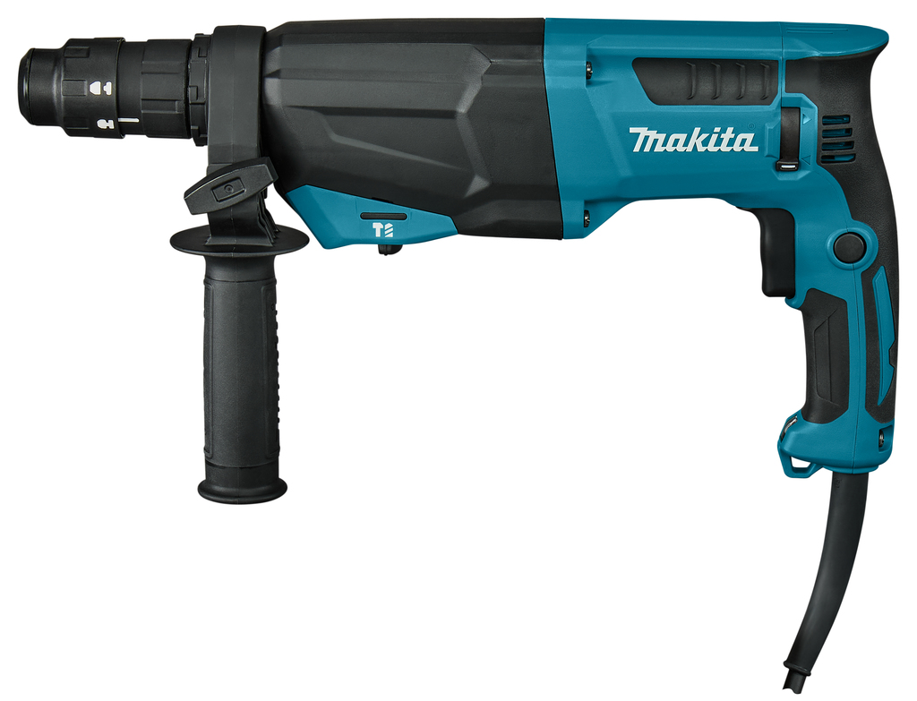 Makita HR2670FT Marteau combiné avec tête interchangeable en coffret