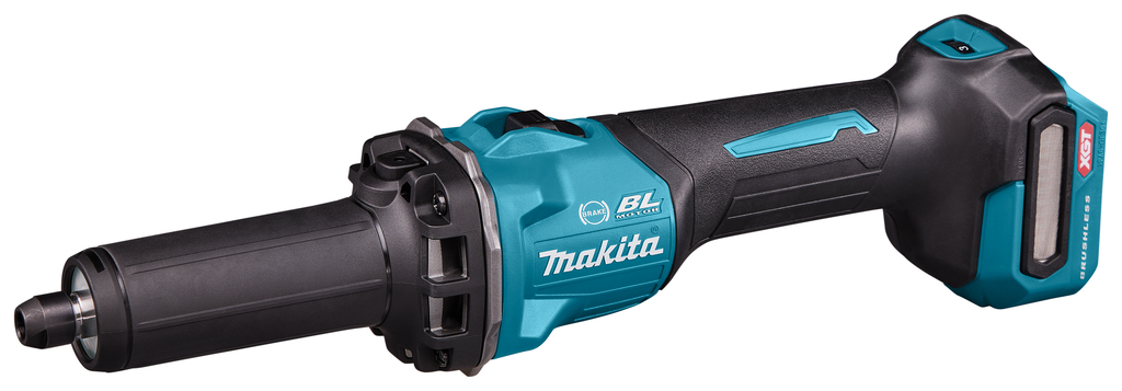 Makita GD001GZ XGT 40V Max Accu Straight Grinder with locking switch excl. battery and charger in box