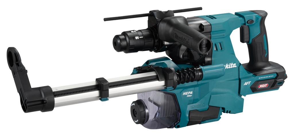 Makita HR012GZ03 Marteau combiné XGT 40 V Max sans batterie ni chargeur, avec mandrin à serrage rapide et aspiration de la poussière dans la Mbox