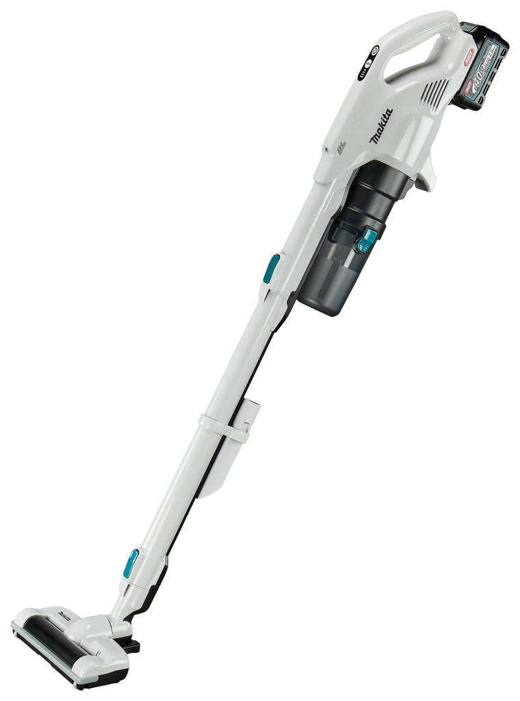 Makita CL004GA101 XGT 40 V Max Aspirateur avec brosse rotative, batterie 2.0 Ah (1 pack), chargeur rapide, en boîte