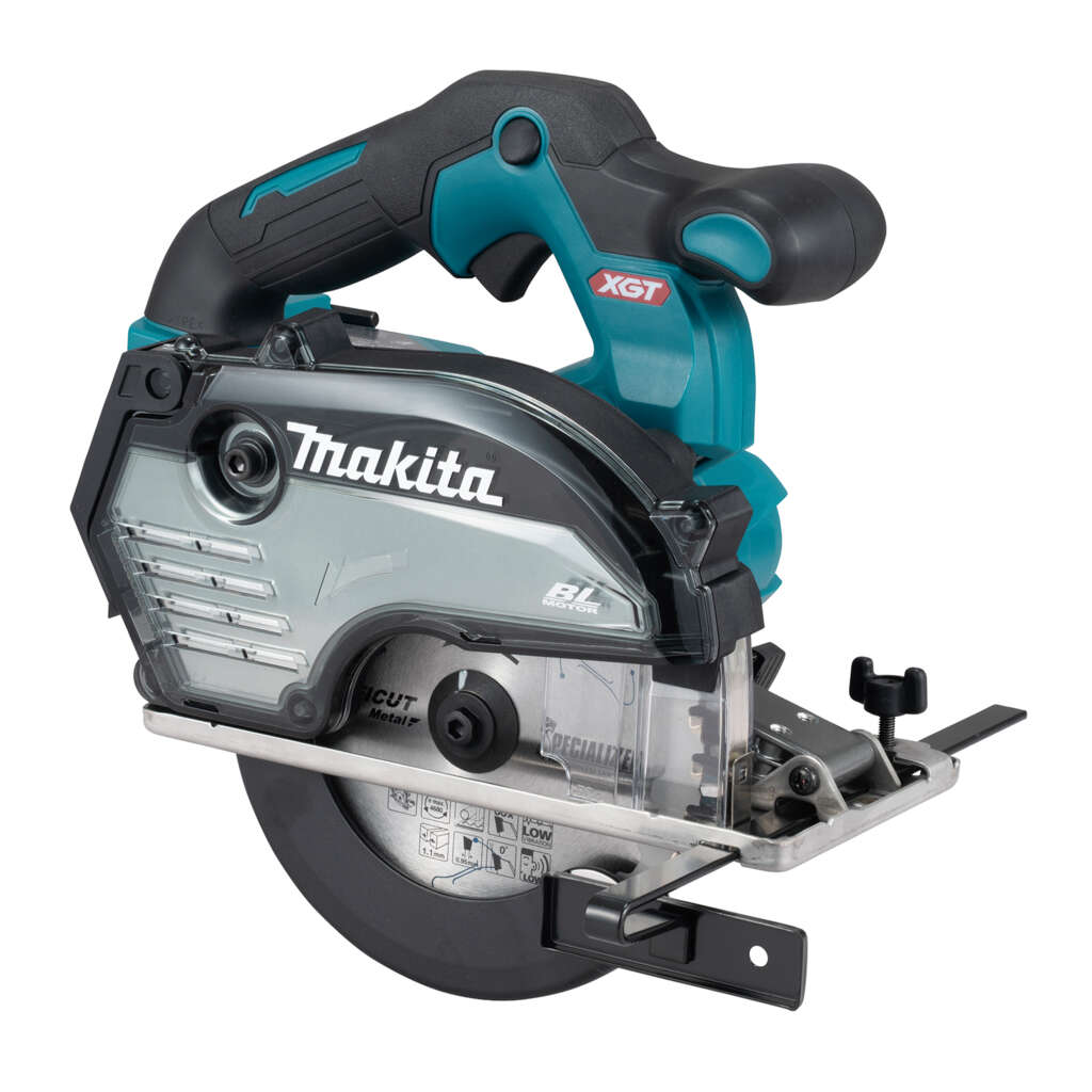 Makita CS004GZ Scie circulaire &agrave; batterie XGT 40 V Max pour m&eacute;tal, 150 mm, sans batteries ni chargeur, dans son emballage d'origine