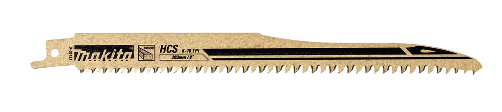 Makita Accessoires B-05153 Lame de scie sabre Progressive 203MM Bois 5 pièces