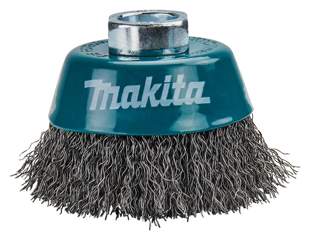 Cepillo de acero con forma de copa de alambre corrugado X-lock D-73433 Cepillo de acero con forma de copa de alambre corrugado X-lock D-73433