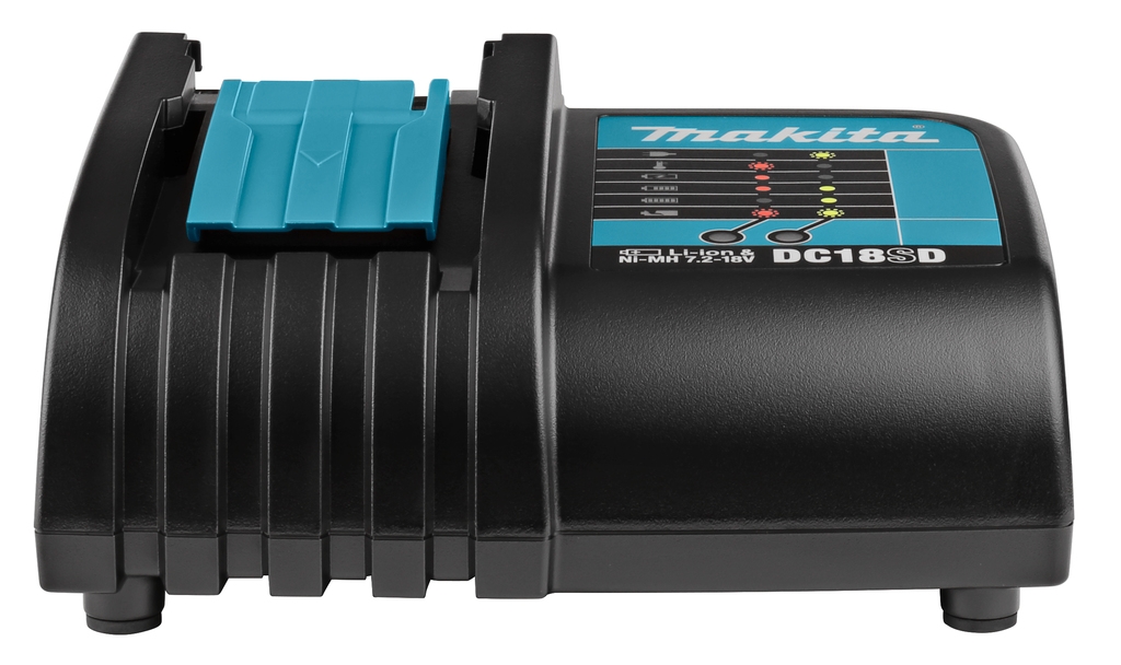 Makita Accessoires 194533-6 Chargeur DC18SD 9.6-18 Volt Li-ion/Ni-MH Slide