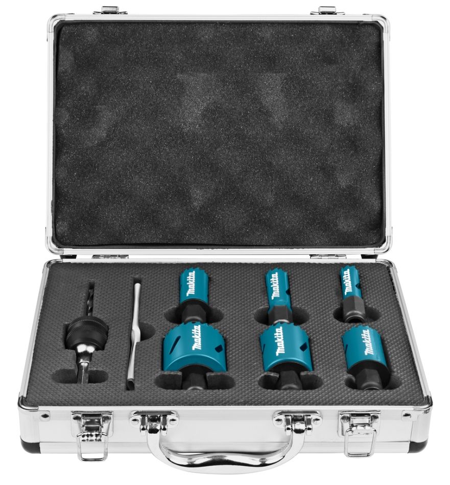 Makita Accessoires B-11972 Jeu de scies cloches 8 pièces EZY Électricien