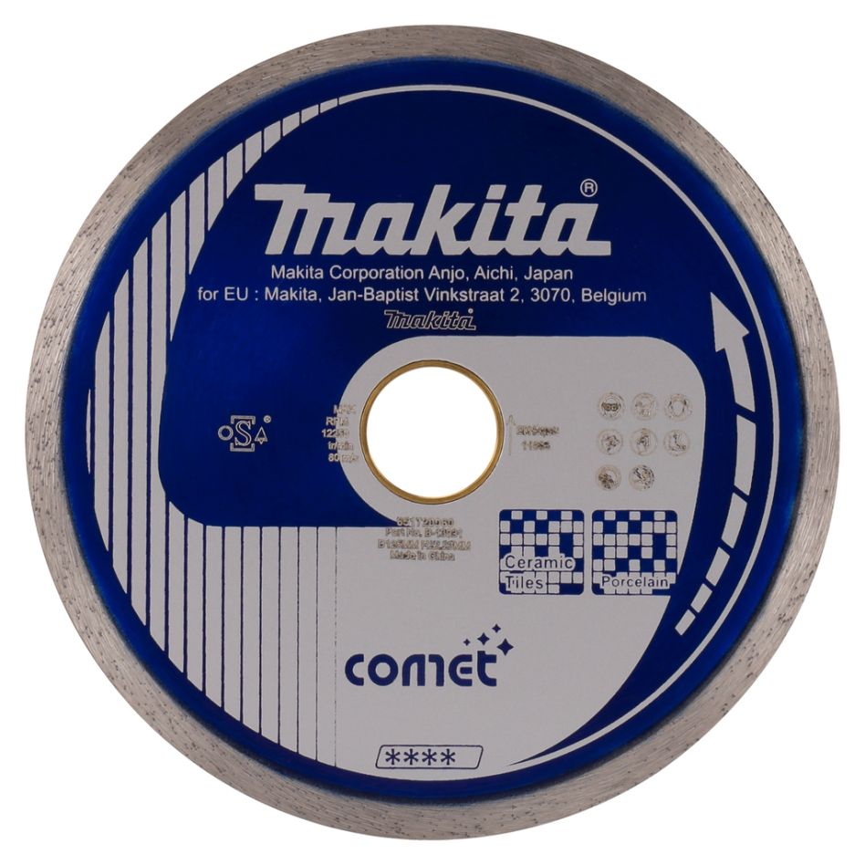 Makita Accessoires B-13091 Disque diamant 125 x 22,2 mm Bande entière