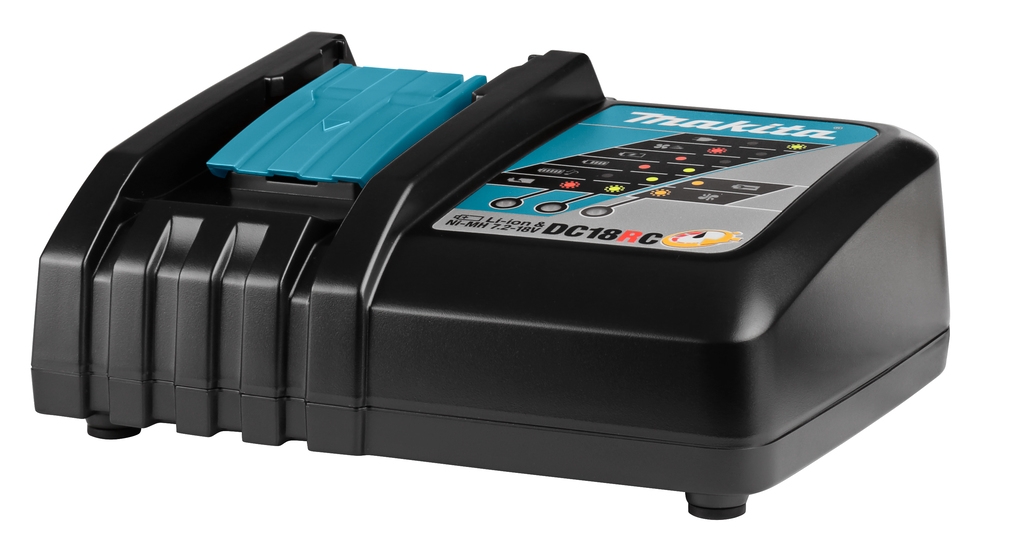 Makita Accessoires 195584-2 Chargeur DC18RC 7.2-18 Volt Li-ion/Ni-Cd/Ni-MH