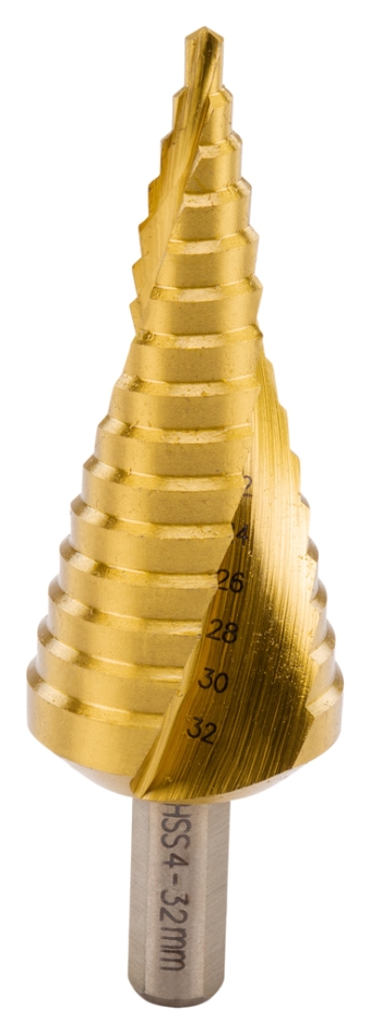 Makita Accessoires D-40191 Foret à échelons 15 échelons 4-32mm