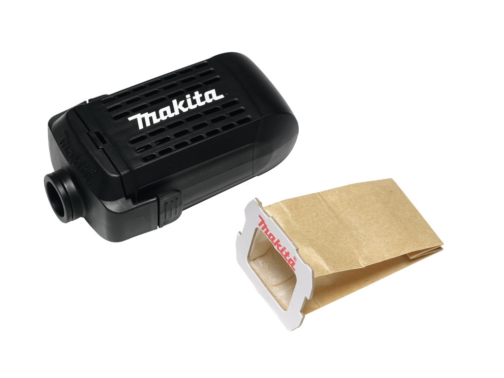 Makita Accessoires 135246-0 Boîte à poussière avec sac à poussière en papier