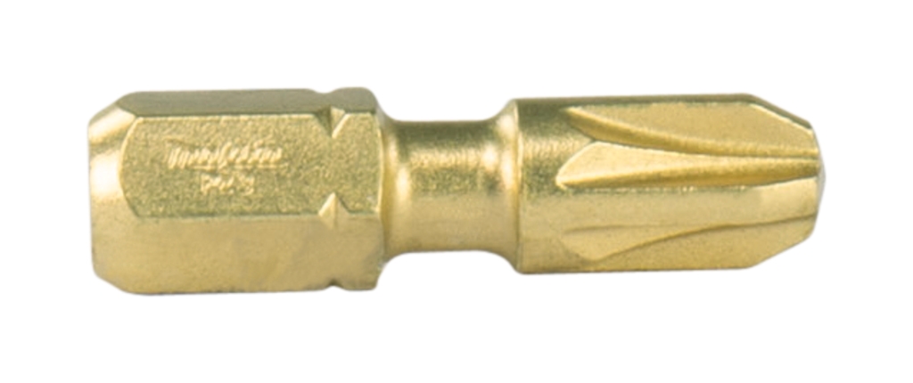 Makita Accessoires B-28466 XTT Clé à chocs forme C Pozidriv 3 25 mm par 2 pièces