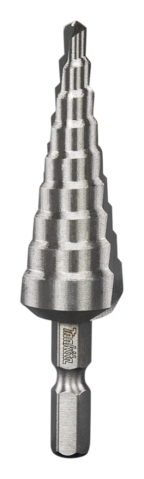 Makita Accessoires D-46420 HSS 1/4" Foret étagé 9 étages 4-20 mm