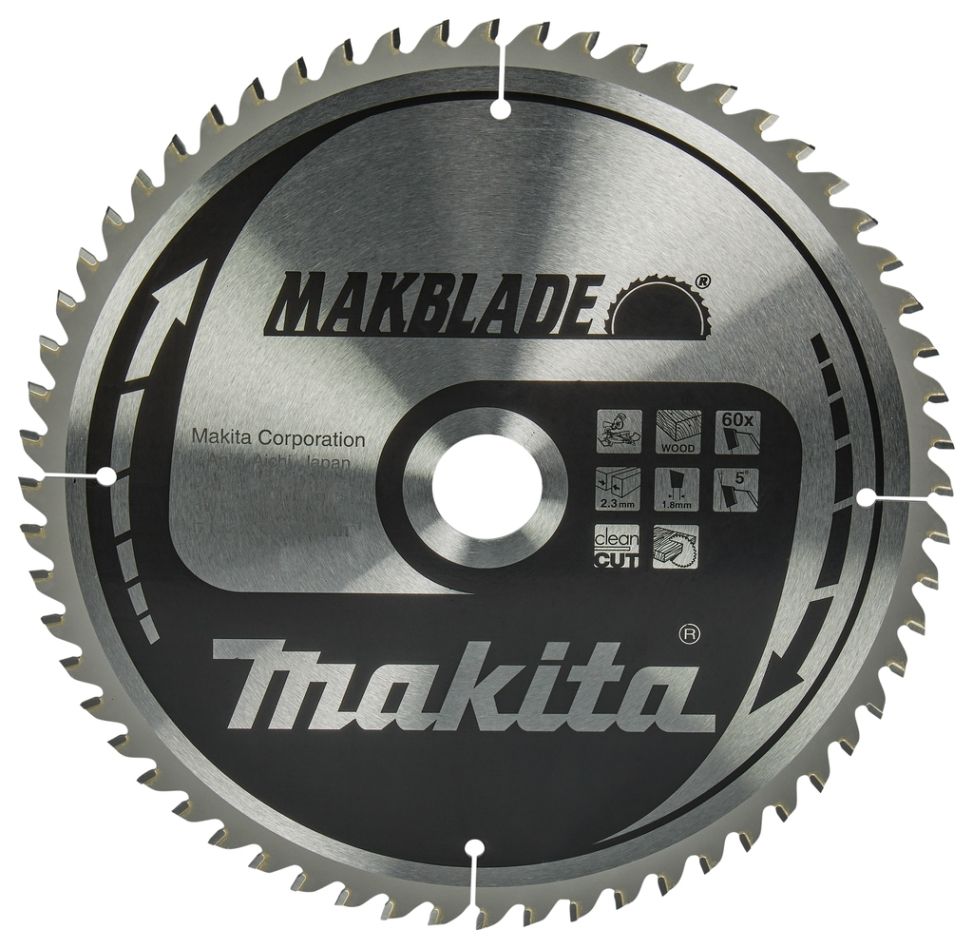 Makita Accessoires B-32801 Lame de scie MAKBLADE 260mmx30x60T