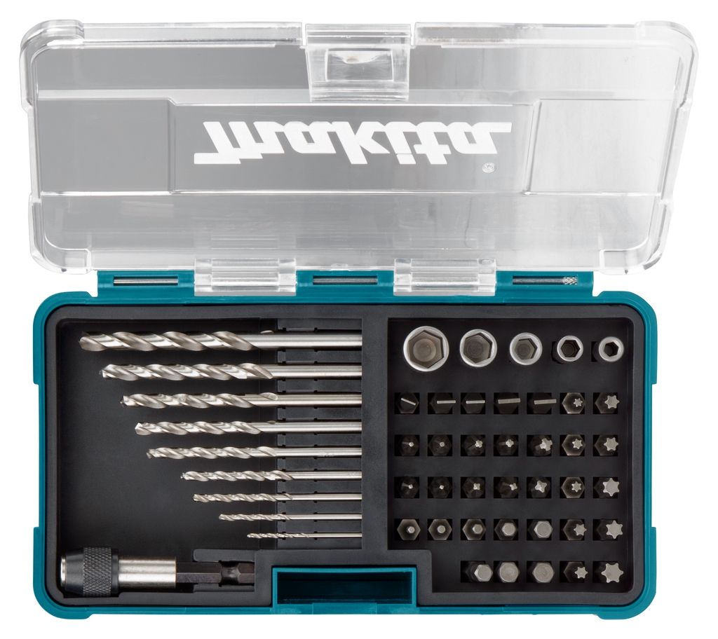 Makita Accessoires B-36192 Jeu d'embouts de perceuse, de douille et de vis 48 pièces