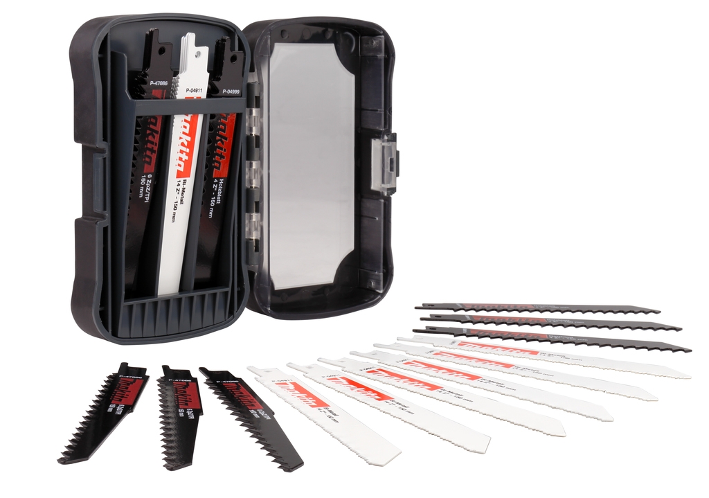 Makita Accessoires P-81262 Jeu de lames de scie à guichet 25 pièces