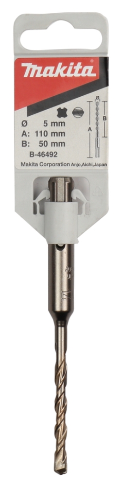 Makita Accessoires B-46492 P2S SDS-PLUS foret 5x110mm