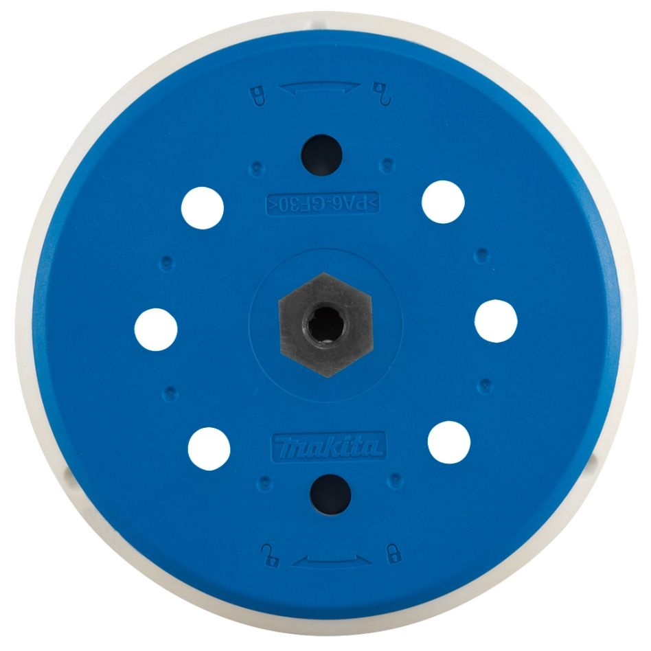 Makita Accessoires 197315-5 Patin de ponçage 150mm "HARD".