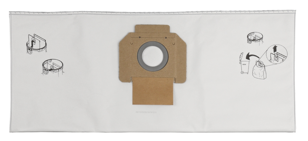 Makita Accessoires P-84078 Sacs à poussière en polaire VC3012L/M 5 pièces