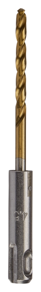 Makita Accessoires B-57439 Foret à métaux SDS-Plus HSS-TiN 4,5 x 110 mm