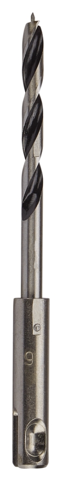 Makita Accessoires B-57504 SDS-Plus Foret hélicoïdal pour le bois 6 x 123 mm