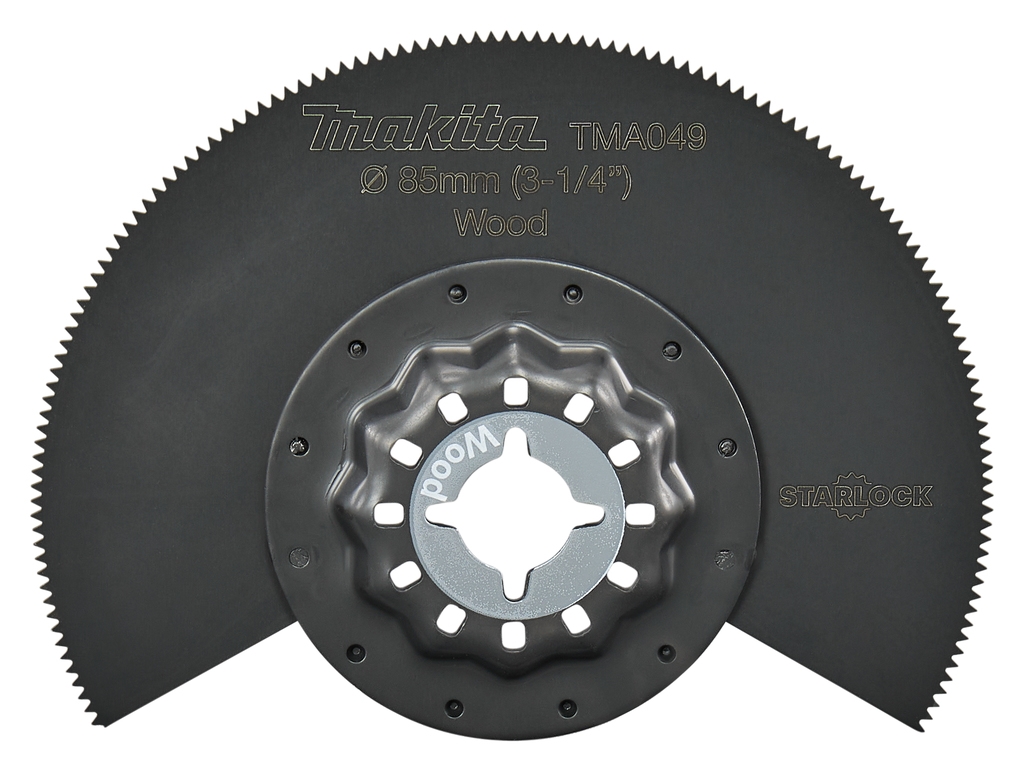 Makita Accessoires B-64836 TMA049 HCS lame de scie segment 85 mm bois