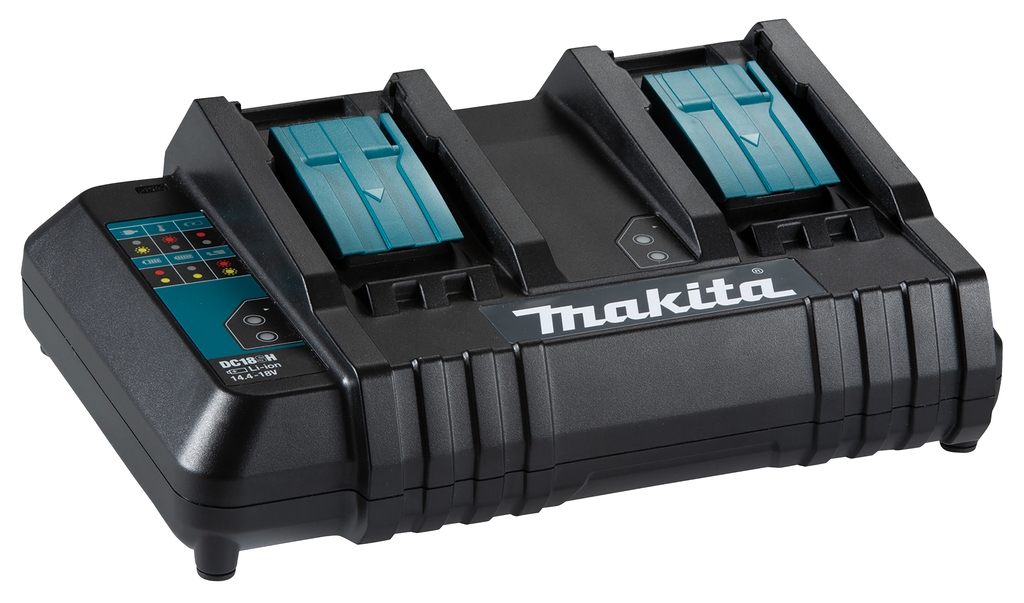 Makita Accessoires 199687-4 DC18SH Chargeur double 14.4-18 Volt Li-ion