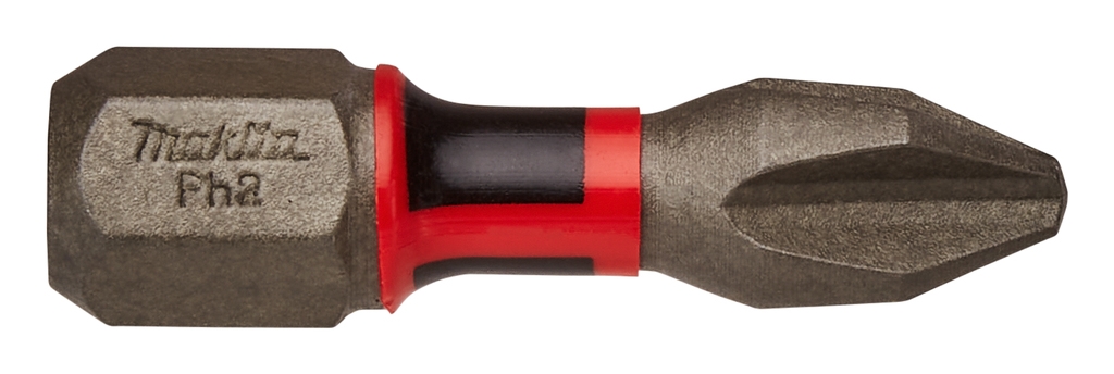 Makita Accessoires E-03137 Embout de tournevis à chocs PH2x25mm XTT Impact Premier Par 2 Pièces