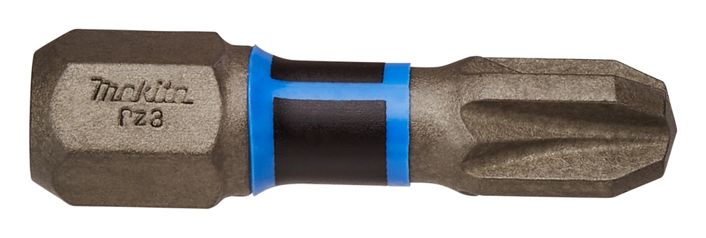 Makita Accessoires E-03187 Embout de clé à chocs PZ3x25mm XTT Impact Premier Par 2 Pièces