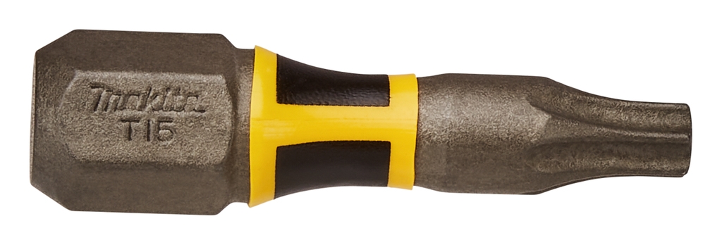 Makita Accessoires E-03202 Embout de tournevis à chocs T15x25mm XTT Impact Premier Par 2 Pièces