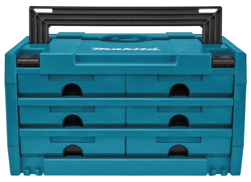 Makita Accessoires P-84333 Coffret de transport MAKSTOR nr.3-6 6 tiroirs moyens