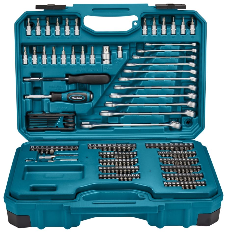 Makita Accessoires E-10883 Coffret d'outils 221 pièces
