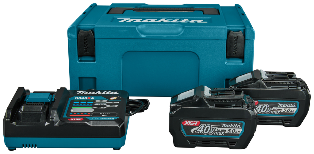 Makita Accessoires 191V35-5 Kit de démarrage XGT DC40RA / 2x BL4050F