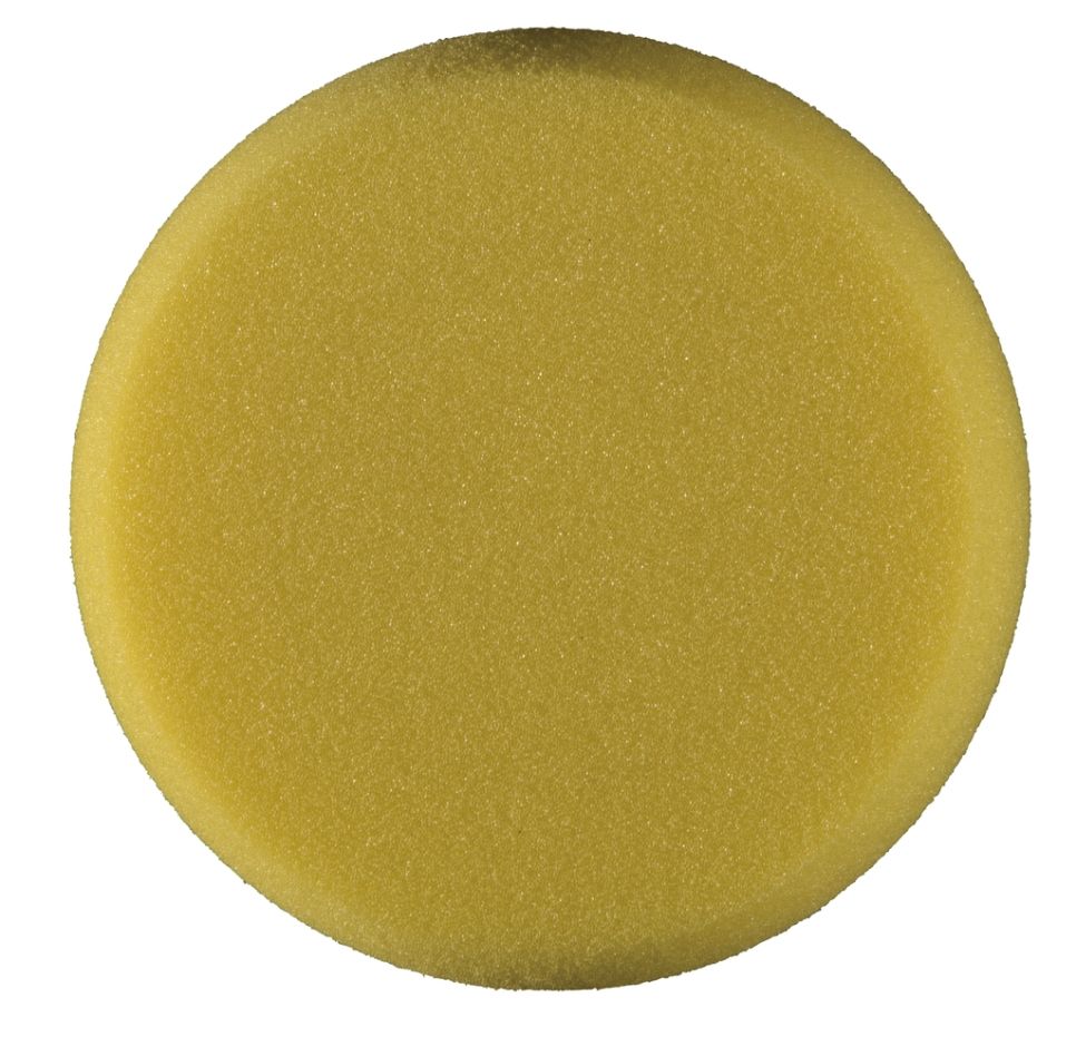 Makita Accessoires D-74647 Eponge de polissage jaune dure grossière 120mm